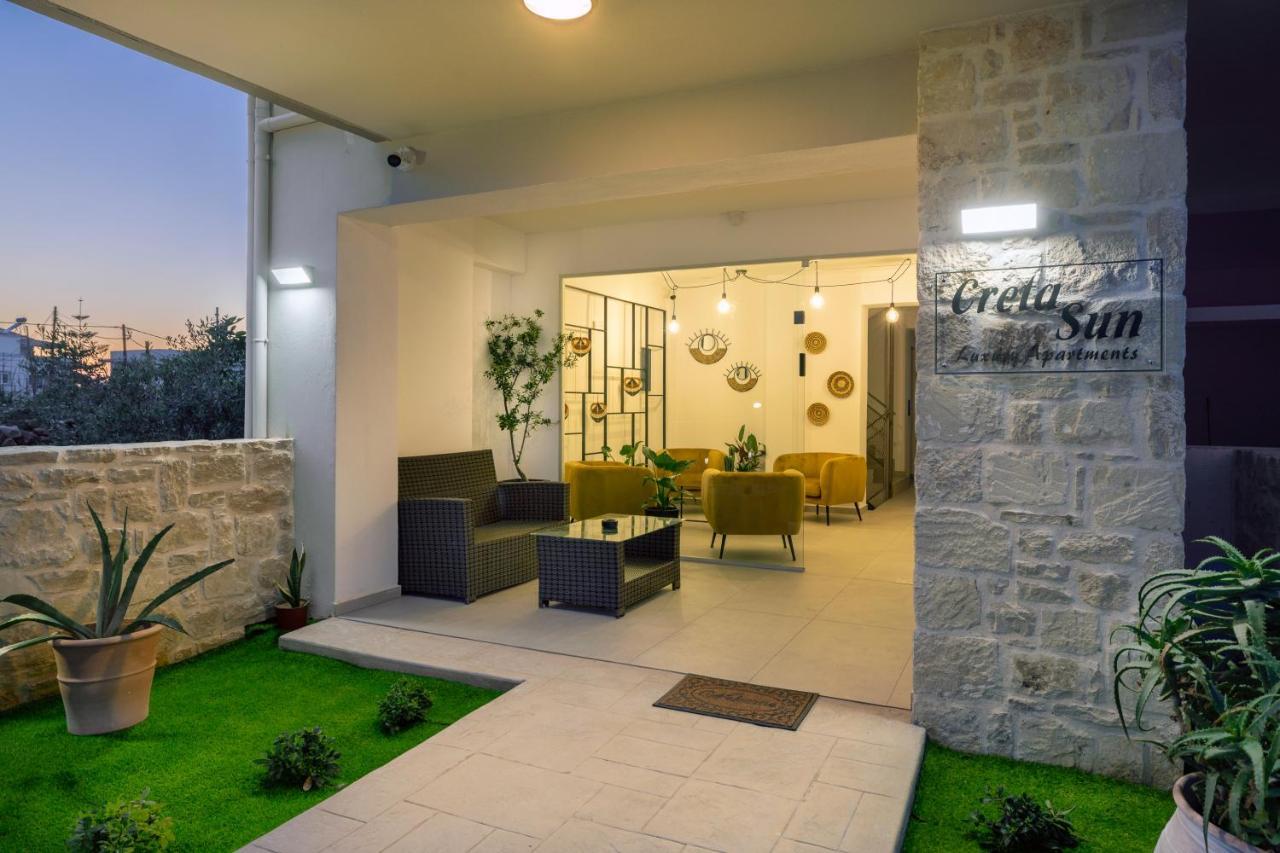 Creta Sun Luxury Apartments 레팀노 외부 사진